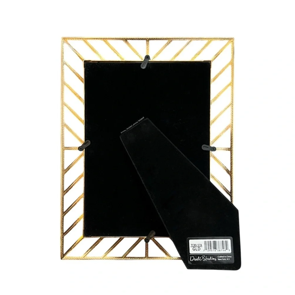 Dwell Studio Gold Photo Frame, 5x7